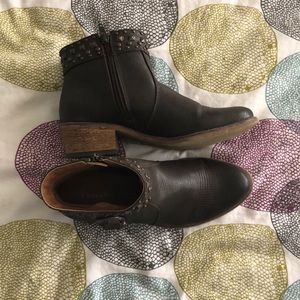 Western ankle booties.